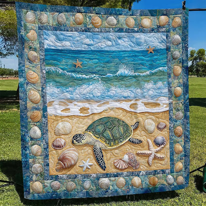 Marine Sea Turtles Blanket - H266 - Premium Blanket