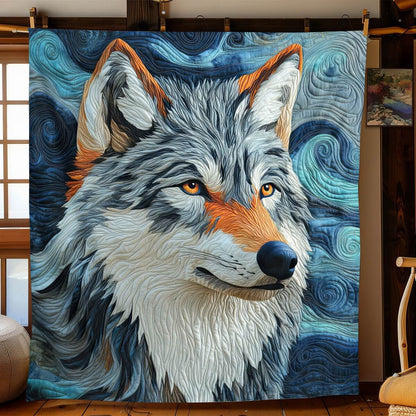 Majestic Wolf Blanket - H275 - Premium Blanket