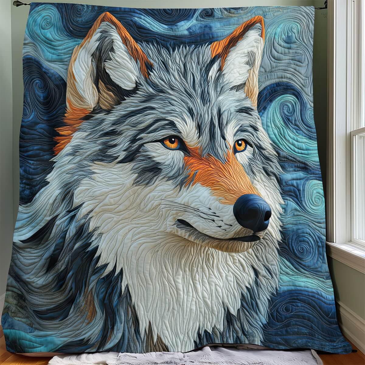 Majestic Wolf Blanket - H275 - Premium Blanket