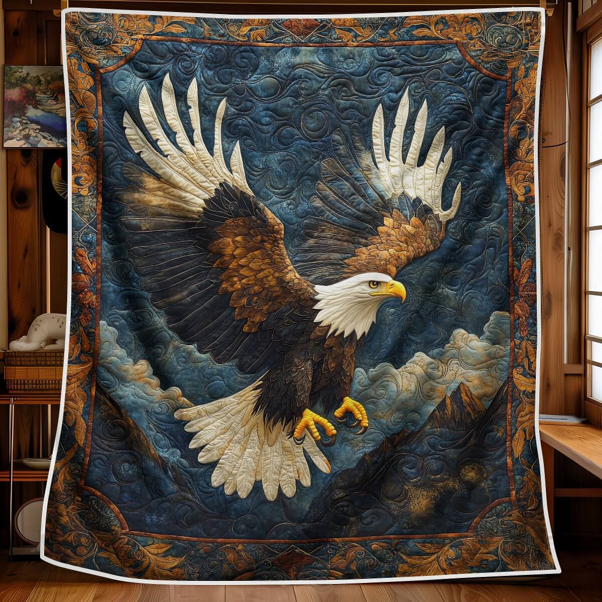 Soaring Eagle Blanket - H284 - Premium Blanket