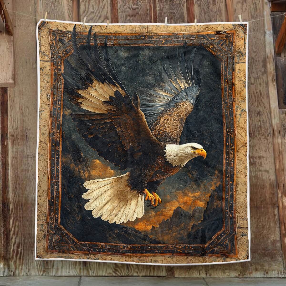 Soaring Eagle Blanket - H285 - Premium Blanket