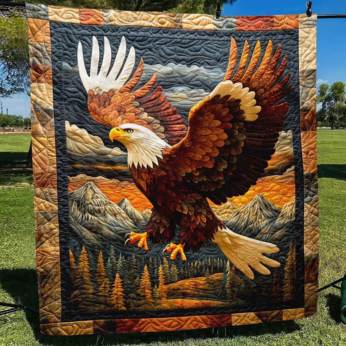 Soaring Eagle Blanket - H286 - Premium Blanket