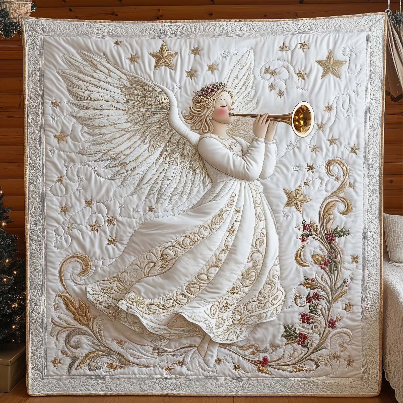 Christmas Angel Blanket - H327 - Premium Blanket