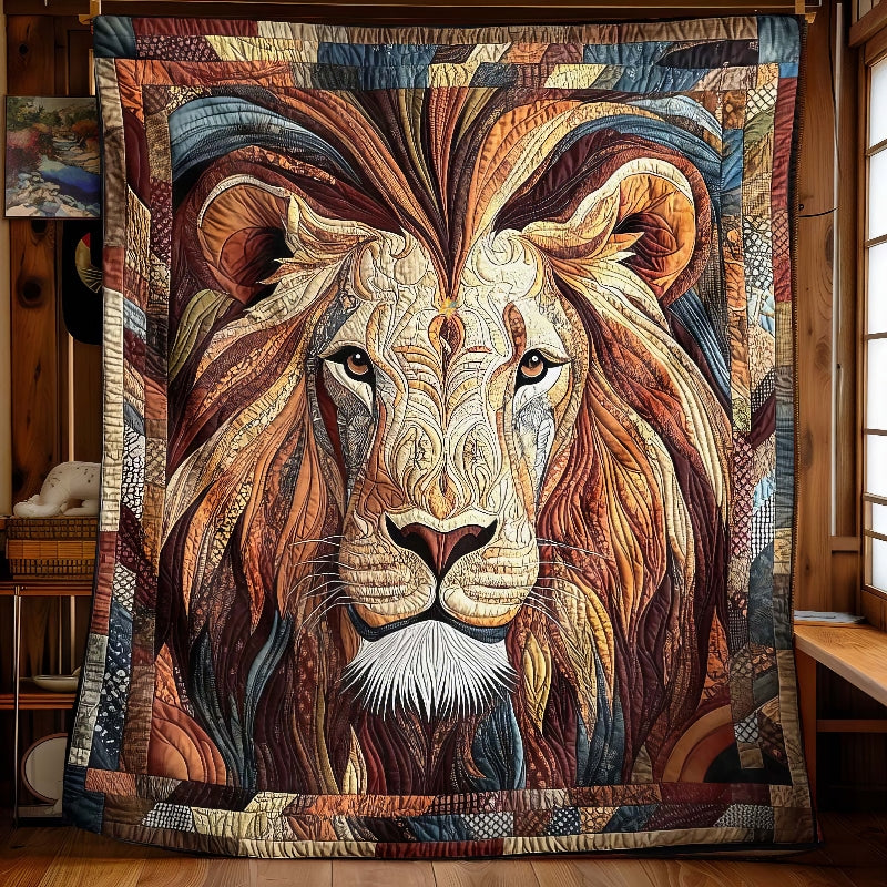 Courageous Native Lion King Blanket - H328 - Premium Blanket