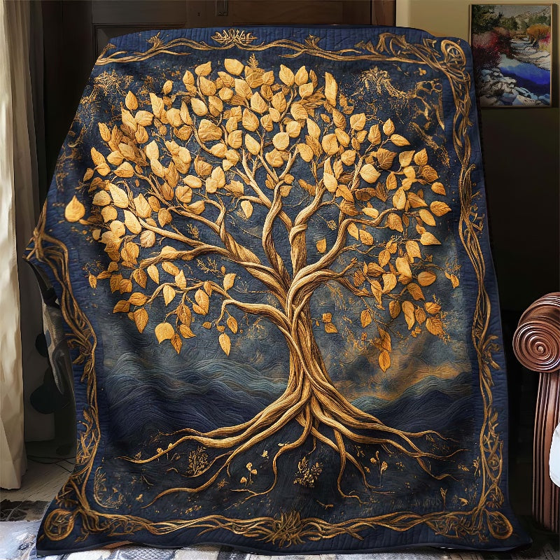 Tree of Life Serenity Blanket - H336 - Premium Blanket