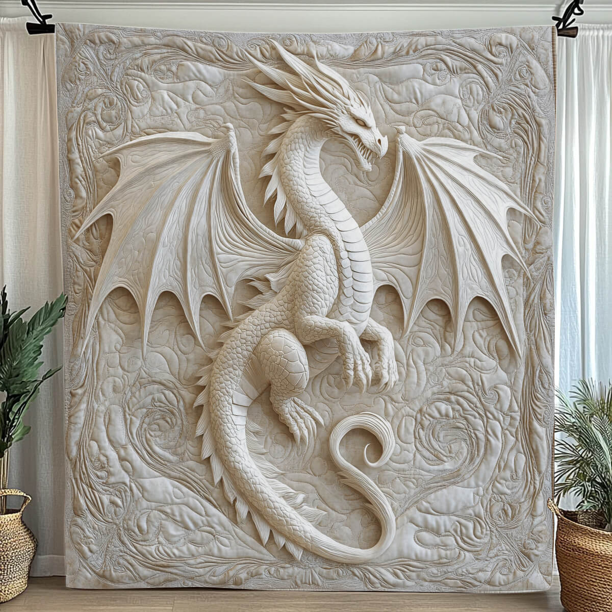 Majestic Dragon Blanket - H344 - Premium Blanket