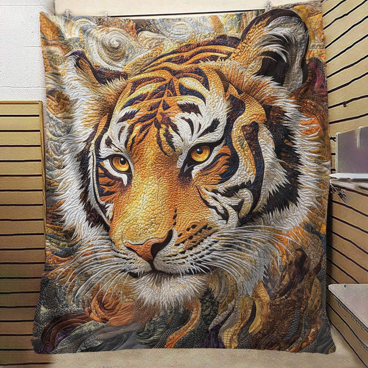 Savage Elegance Tiger Blanket - H348 - Premium Blanket