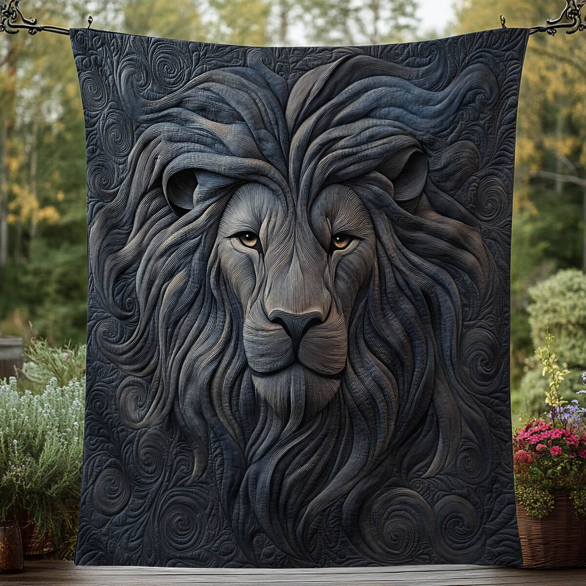 Majestic Lion Blanket - H350 - Premium Blanket