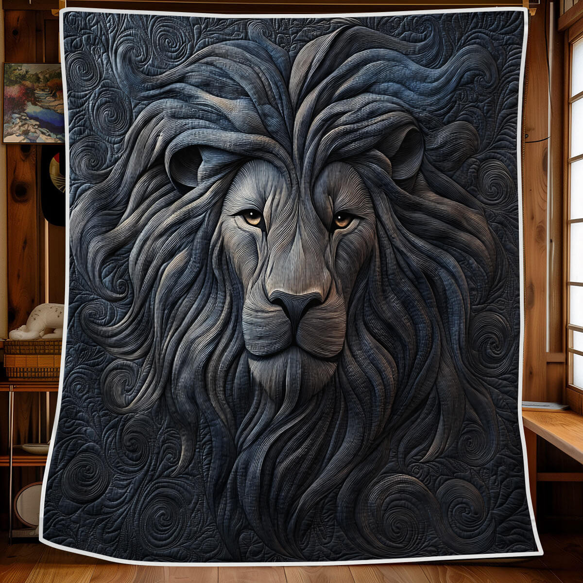 Majestic Lion Blanket - H350 - Premium Blanket