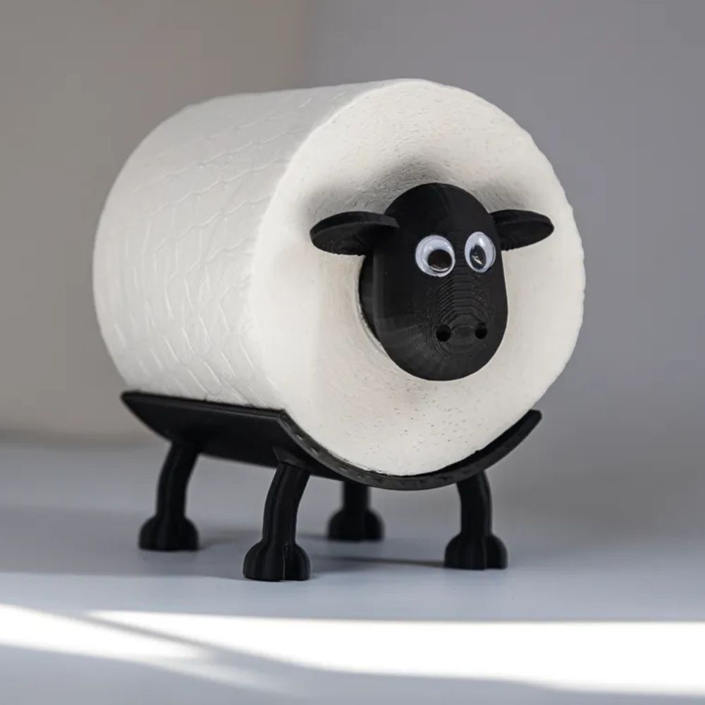 Funny Sheep Toilet Roll Holder