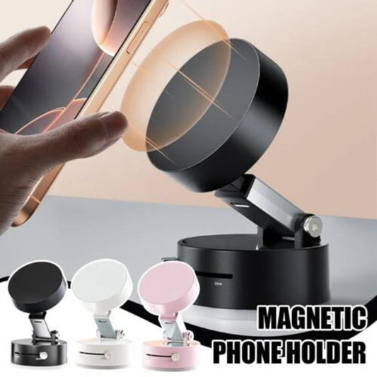 Multifunctional Car Phone Holder - Foldable And Retractable Magnetic Phone Holder