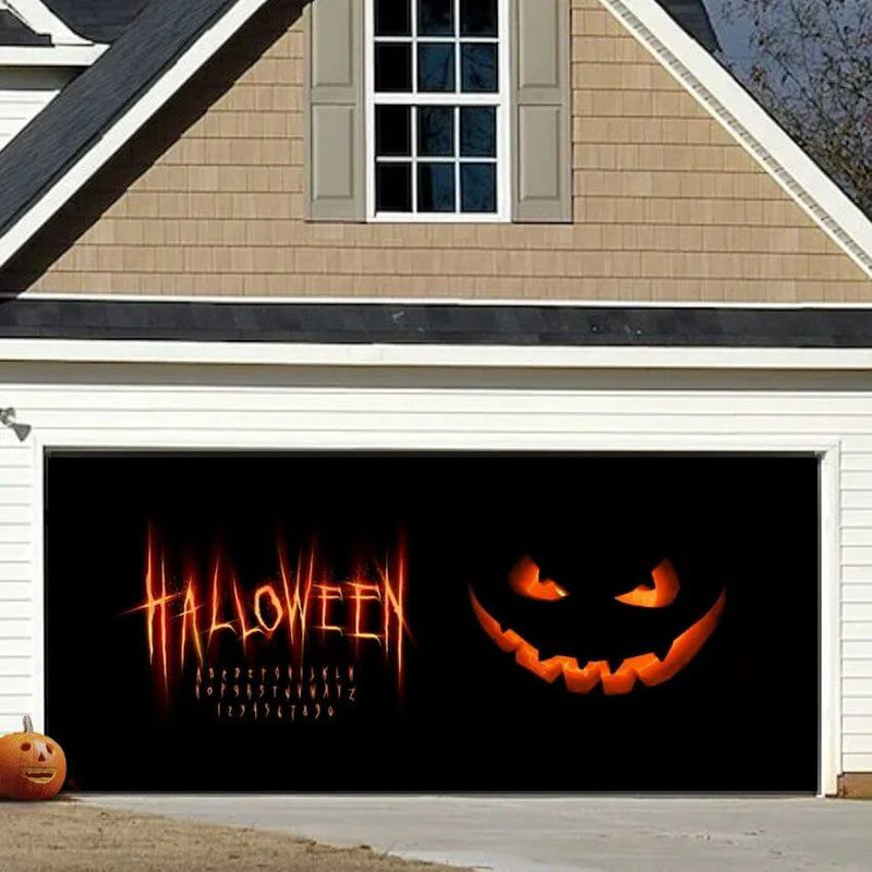 Spooky Halloween Garage Door Covers HC008