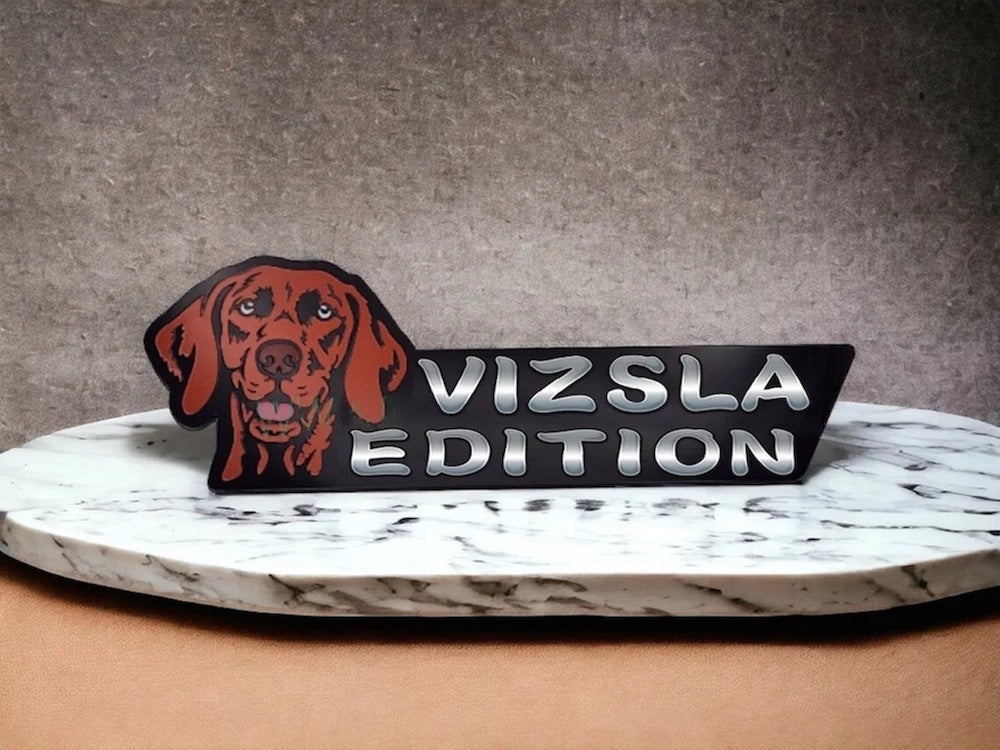 Vizsla Car Badge Laser Cutting Car Emblem CE061