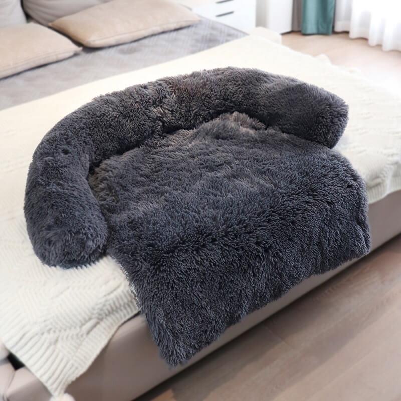 Upgraded Comfy Calming Dog/Cat Bed Furiture Protector