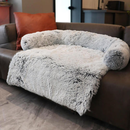 Upgraded Comfy Calming Dog/Cat Bed Furiture Protector