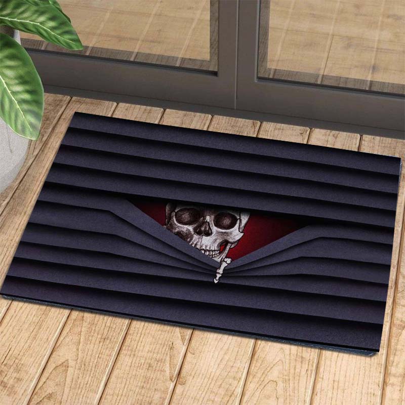 Welcome Home - Skull Doormat