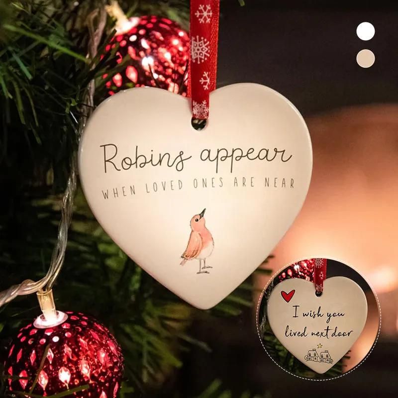 🎄Christmas Heart Hanging Ornament💝