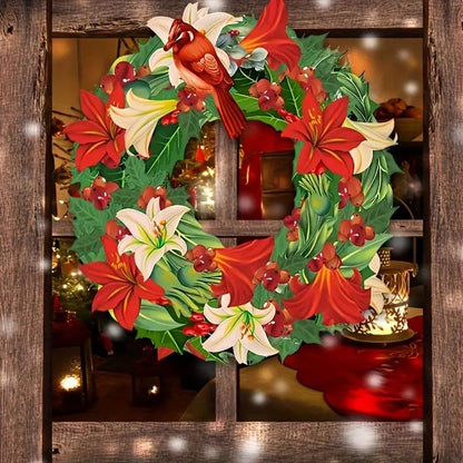 3D Pop-up Greeting Card Wreaths