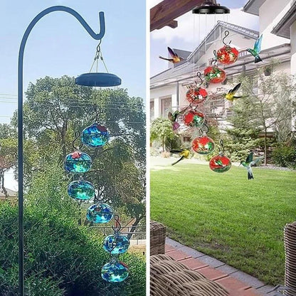 Charming Wind Chimes Hummingbird Feeders