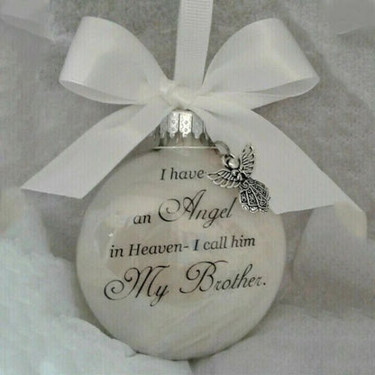 Feather Ball - Angel In Heaven Memorial Ornament【Buy 3 Get 5% Discount】