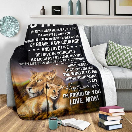 TO MY SON - PREMIUM BLANKET