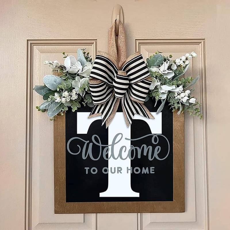 Welcome Front Door Wreath