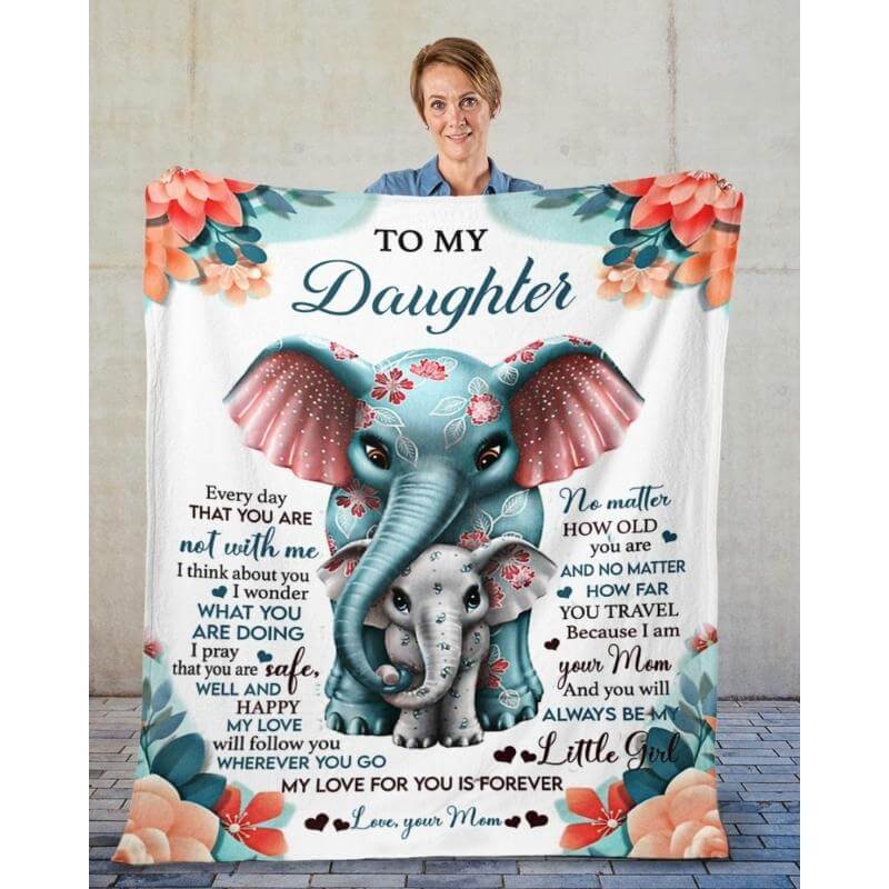 To My Daughter - From Mom - A335 - Premium Blanket