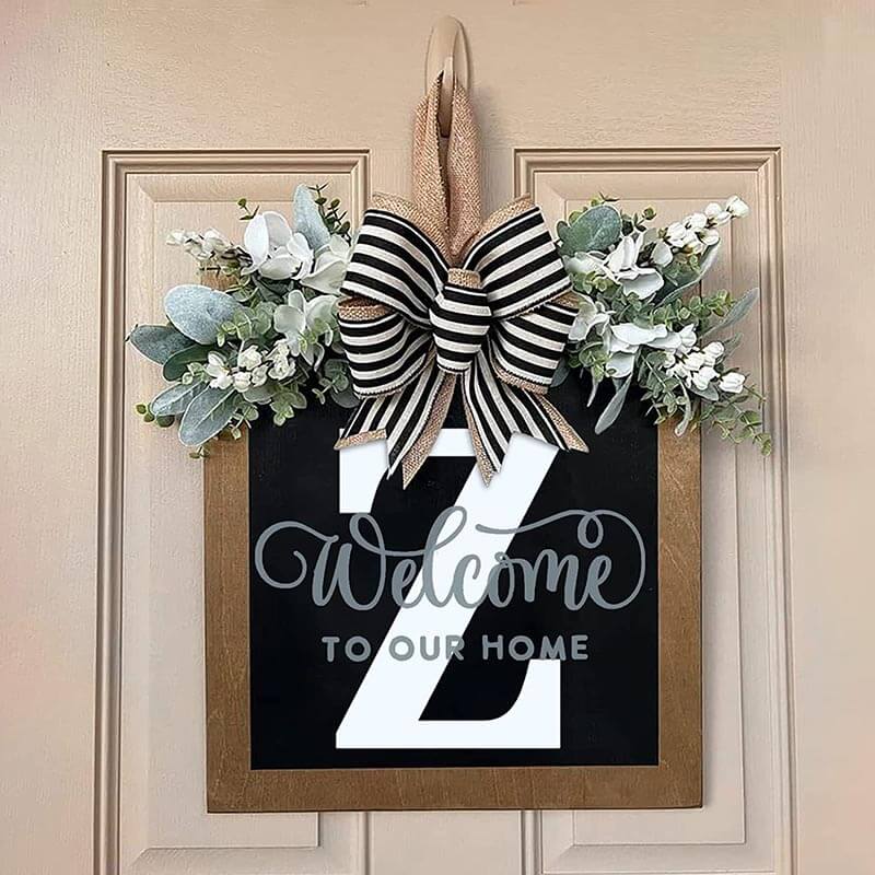 Welcome Front Door Wreath