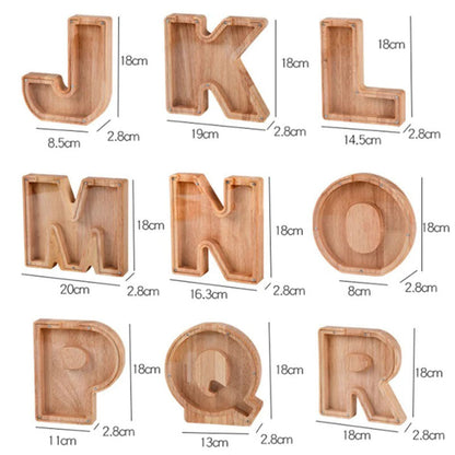 Personalized Wooden Letter Storage Jar🔥Buy 2 Free Shipping🔥