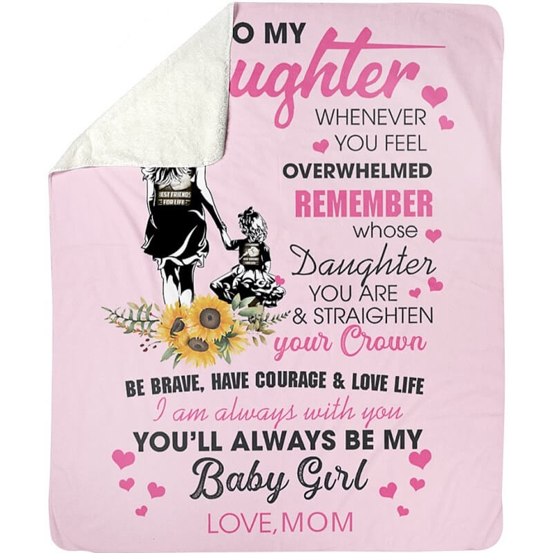 To My Daughter - From Mom - A327 - Premium Blanket