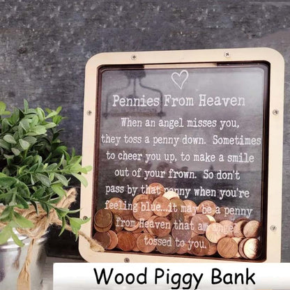 Pennies From Heaven Wooden Decor