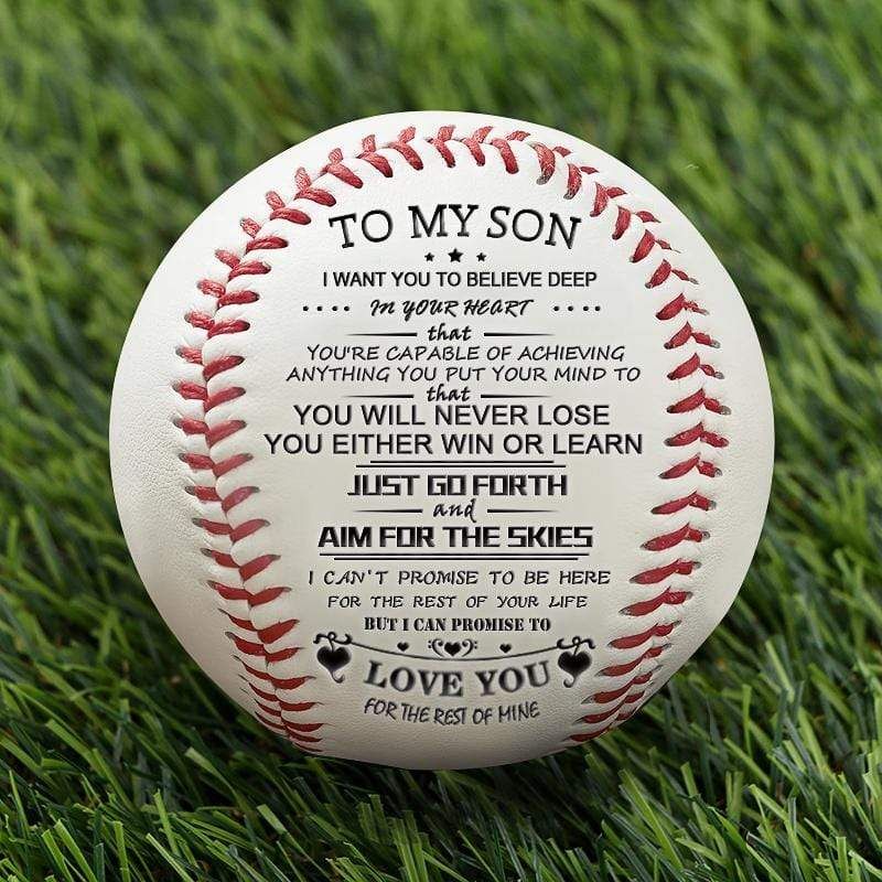 To My Son - You Will Never Lose - Baseball