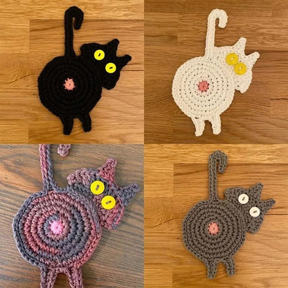 Cat Butt Coasters