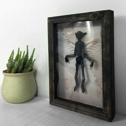 Handcrafted Mummified Fairy Display