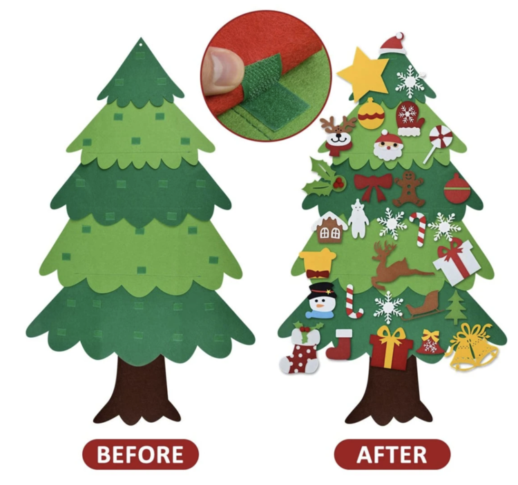 DIY Felt Tree & Spare Ornaments Bundle【Limited Time Promotion】