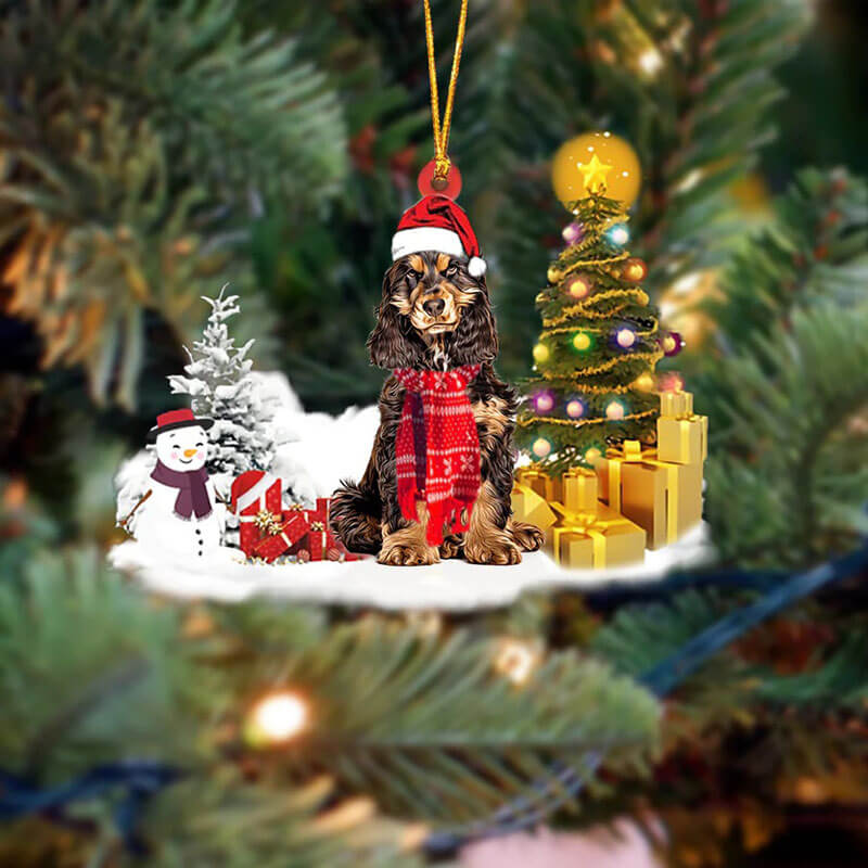 Cocker Spaniel Christmas Ornament SM170