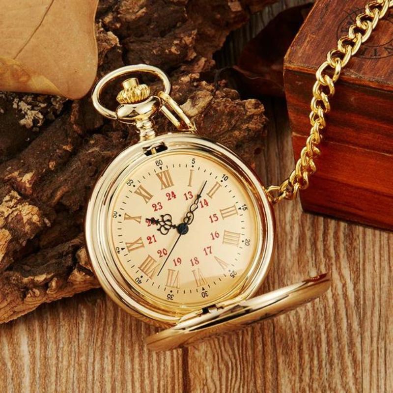 To My Grandpa - Vintage Pendant Pocket Watch