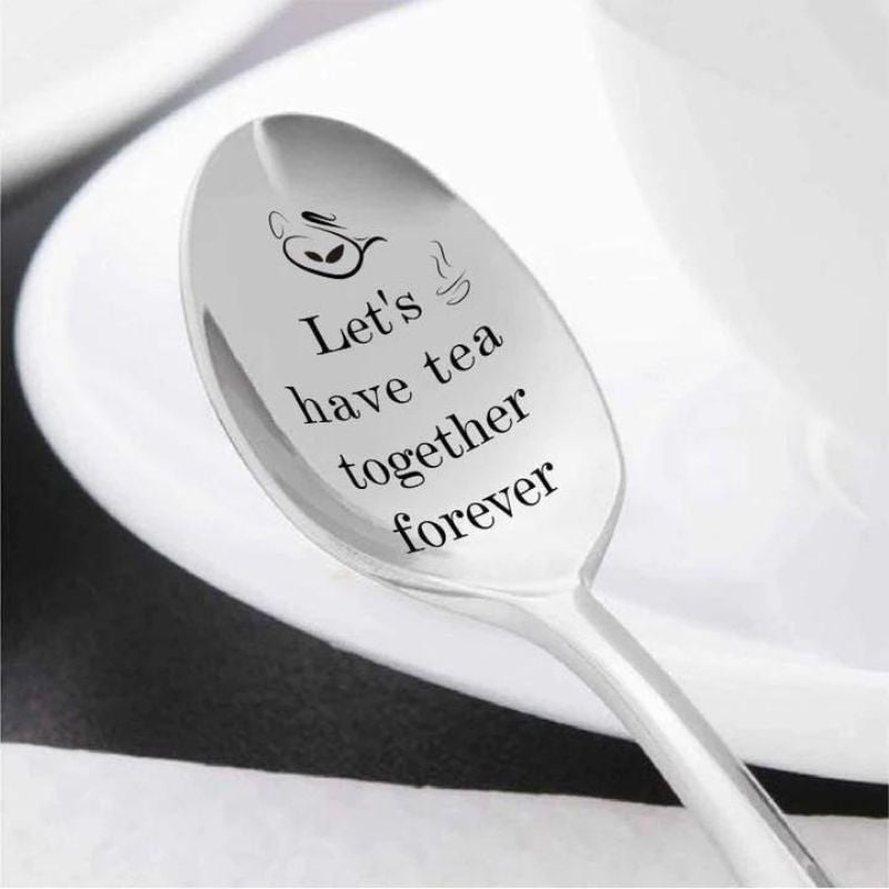 Cute Spoon - Let's Have Coffee Together Forever