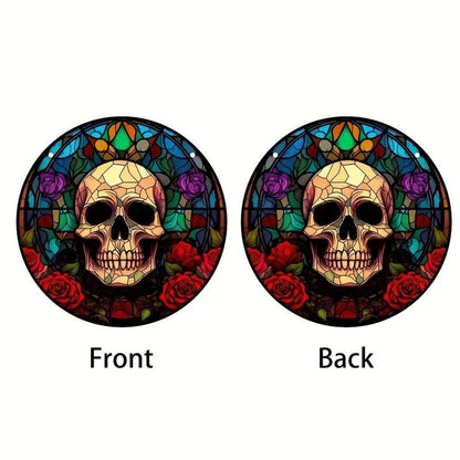 Skull Suncatcher Window Wall Hanging Ornament