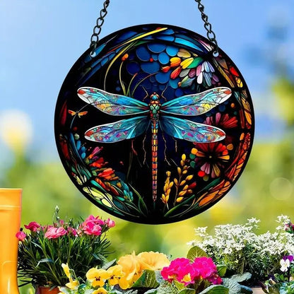 Dragonfly Suncatcher Window Wall Hanging Ornament