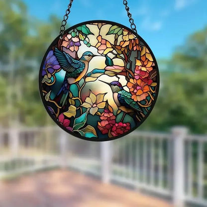 Hummingbird Suncatcher Window Wall Hanging Ornament