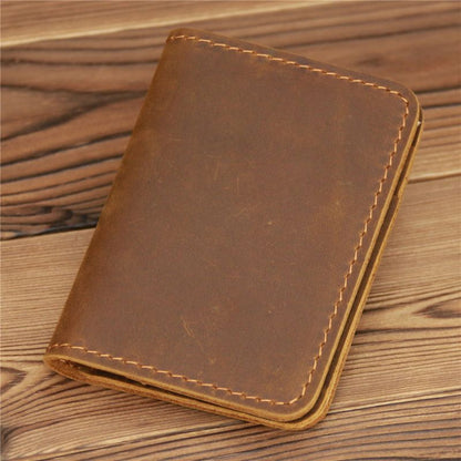 To My Daughter From Mom - Leather Bifold Wallet